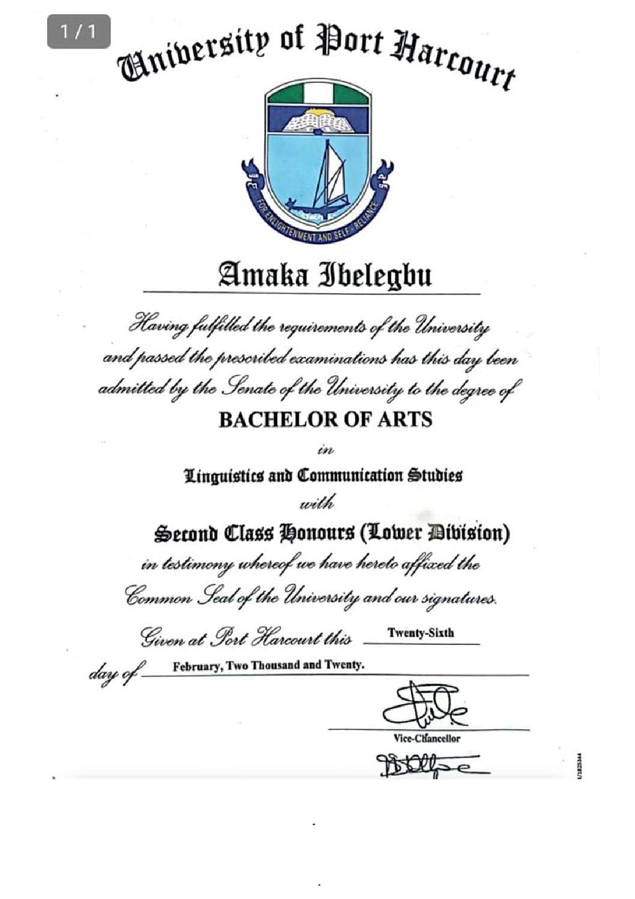 Document Page 1
